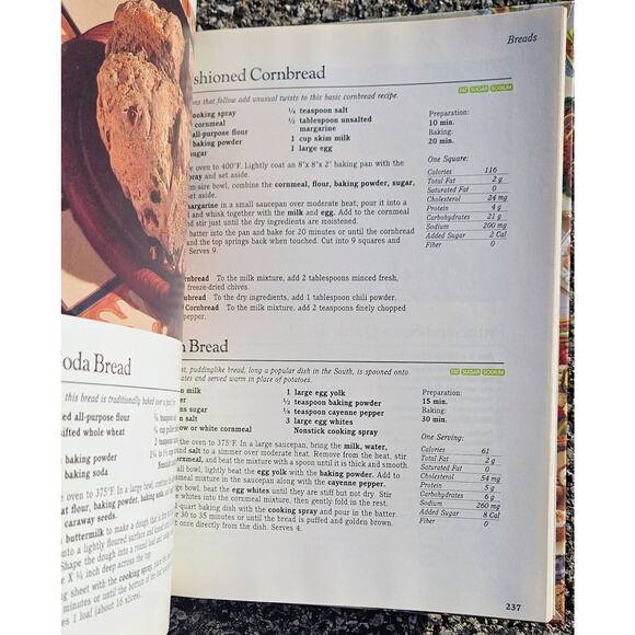 Vintage 1990 CookBook Great Recipes Good Health Reader's Digest Book Hardcover - Picture 6 of 10